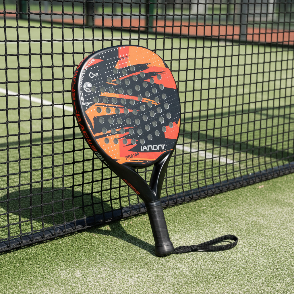 Carbon Pro Custom Performance Padel Racket | Burnt Orange