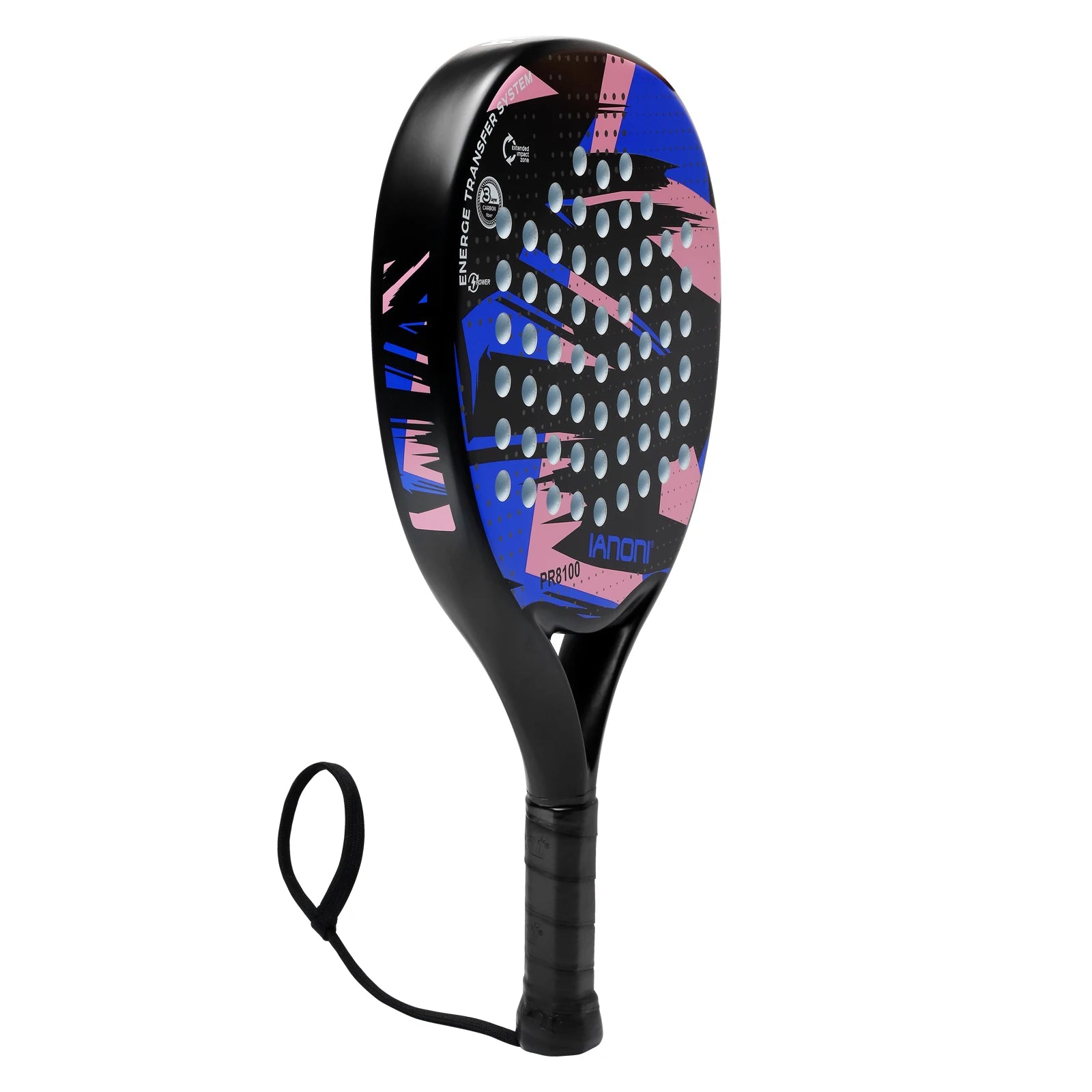 Carbon Pro Custom Performance Padel Racket | Midnight Blue