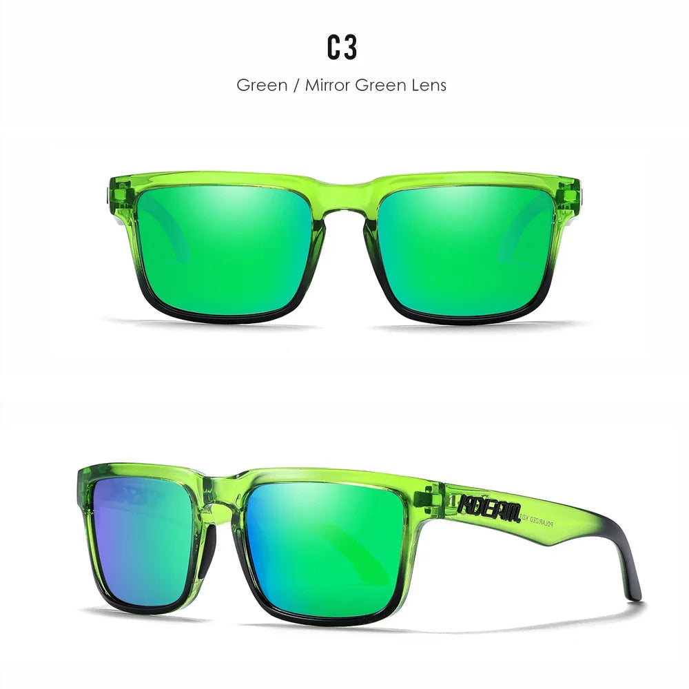 Kdeam Unisex On-Trend Polarized Sunglasses. Stand Out On Or Off Court! Look FLY! Play FLY!