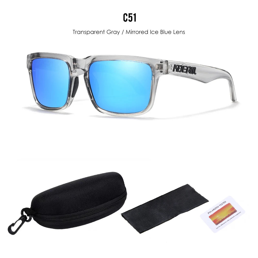 Kdeam Unisex On-Trend Polarized Sunglasses. Stand Out On Or Off Court! Look FLY! Play FLY!