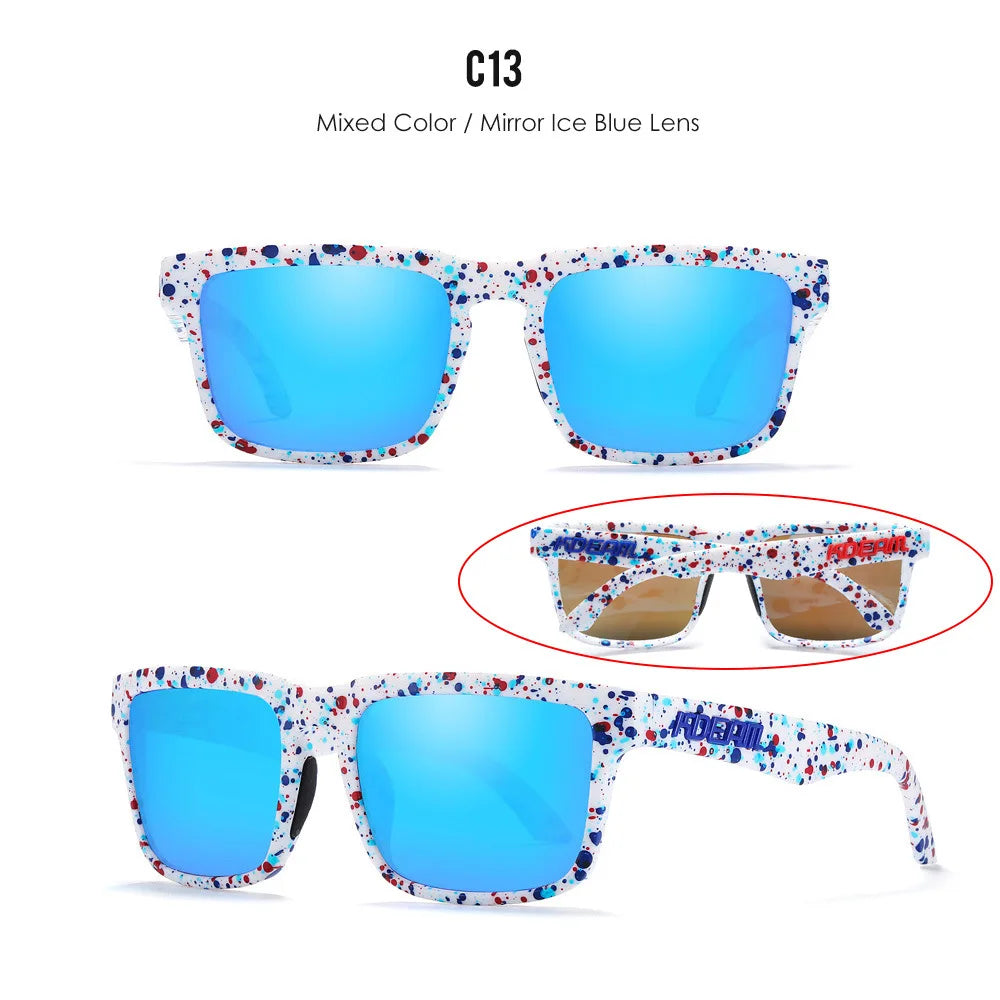 Kdeam Unisex On-Trend Polarized Sunglasses. Stand Out On Or Off Court! Look FLY! Play FLY!