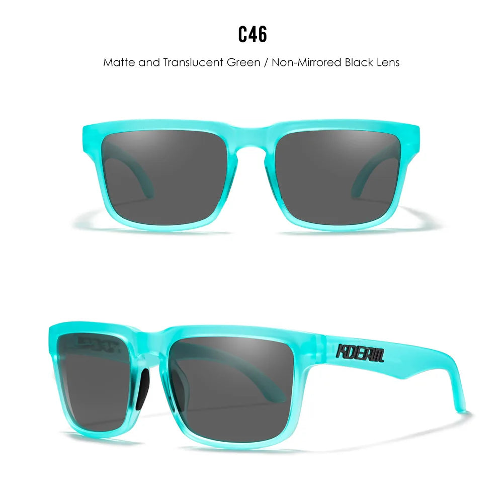 Kdeam Unisex On-Trend Polarized Sunglasses. Stand Out On Or Off Court! Look FLY! Play FLY!