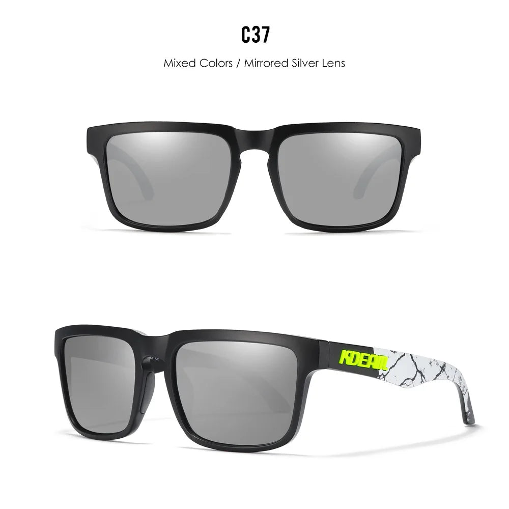 Kdeam Unisex On-Trend Polarized Sunglasses. Stand Out On Or Off Court! Look FLY! Play FLY!