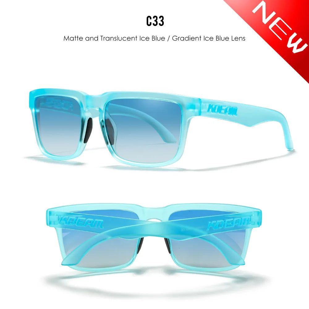 Kdeam Unisex On-Trend Polarized Sunglasses. Stand Out On Or Off Court! Look FLY! Play FLY!
